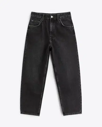 ZARA 자라 릴랙스핏 크롭 데님 팬츠