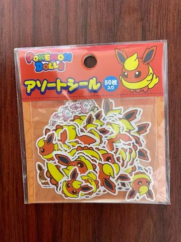 포켓몬 인형 부스터 모듬 씰 이브이 컬렉션 부스터즈