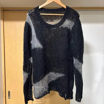 backlash 모헤어 니트 스웨터