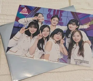 프로듀스 101 재팬 걸즈 앨범 구매 혜택 &ME 단체 브로마이드 사진