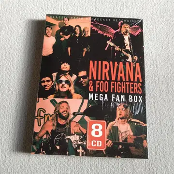 Nirvana & Foo Fighters 메가 팬 박스(8CD)