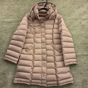 로열 애스콧 베이지 롱 다운 자켓 M 사이즈