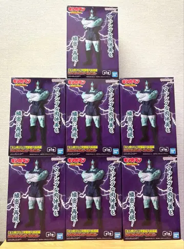 근육맨 완벽 초인 시조편 리얼 피규어 근육맨 7개 세트 묶음 판매