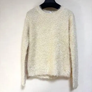 23구 S 복슬복슬 니트 스웨터 크림색 사이즈 32