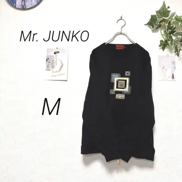 10689 Mr. JUNKO 맨투맨 트레이닝복 M 자수 포함