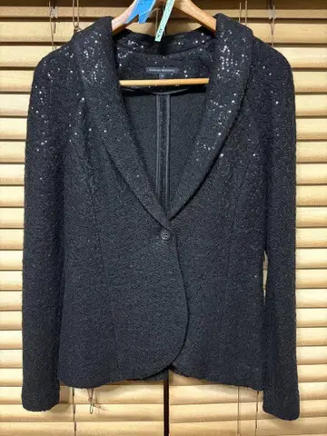 바나나리퍼블릭 스팽글 트위드 자켓