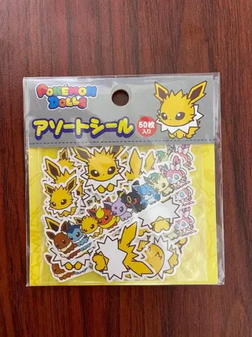 포켓몬돌즈 썬더 모듬씰 이브이 컬렉션 부스터즈