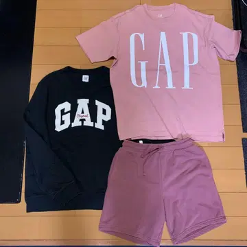 GAP 티셔츠 맨투맨 M 사이즈 숏팬츠 세트 XXS 사이즈