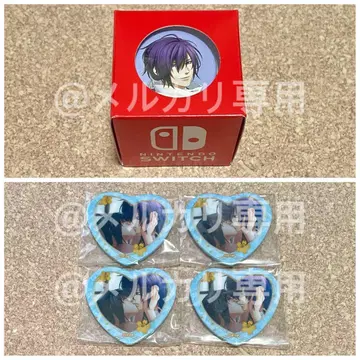 박앵귀 사이토 하지메 캔뱃지 대추첨회 당선 하트 캔뱃지 칠석 한정판 세트