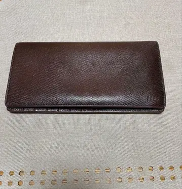 DAKS 닥스 장지갑 다크 브라운