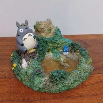 토토로 피규어 입상 꽃병 레어