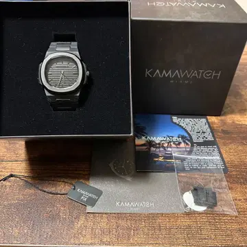 KAMAWATCH 리미티드 에디션 No.19 블랙