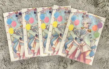 프리파라 마루쿠지 시쿄인 히비키 파루루 쇼키치 클리어 파일 세트