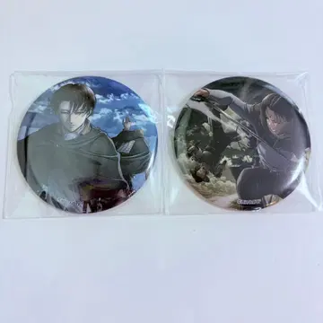 레어 진격의 거인 자켓 캔뱃지 병장 리바이 케니 엘빈