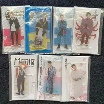 [ 미개봉 ] SnowMan 이와모토 아크릴 스탠드 7개 묶음 판매