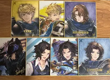 그랑블루 판타지 미니 색지 랜슬롯 지크프리트 베인