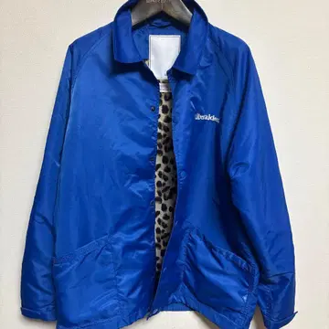 Liberaiders 나일론 자켓 파랑 레오파드 무늬