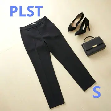 PLST 새상품급 스테디셀러 스틱 팬츠 S 네이비 오피스에도