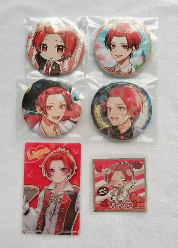 이레이스 리우라 캔뱃지 트레이딩 카드 스티커 묶음 판매