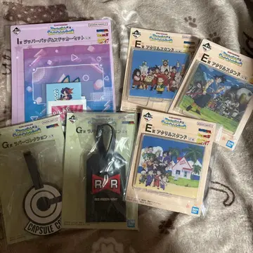 제일복권 드래곤볼 SNAP COLLECTION2 E상 G상 I상