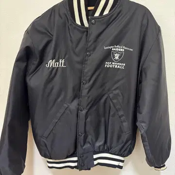 RAIDERS 바시티 자켓 M 사이즈