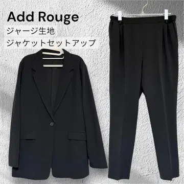 저지 원단 여성용 자켓 셋업 차콜 팬츠 셋업