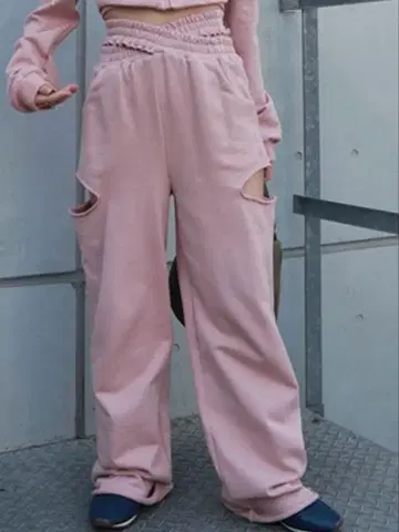 FIG&VIPER 컷 아웃 팬츠