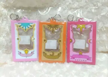 카드캡터 사쿠라 25주년 기념전 카드 홀더 3종 세트