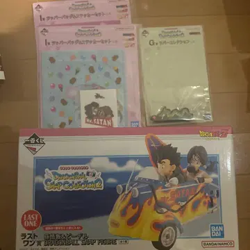 드래곤볼 제일복권 라스트 원상 손오반&비델 자동차 피규어