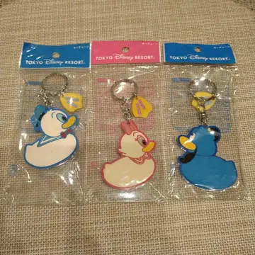 디즈니 리조트 오리 도날드 오리 지니 키체인