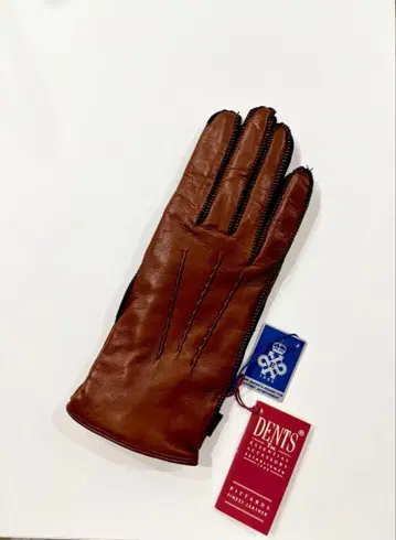[ 새상품 택 포함 ] Dents 덴츠 장갑 가죽 그로브 영국제 캐시미어