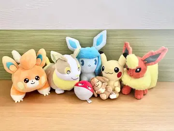 포켓몬 센터 한정판 봉제 인형 7점 묶음 판매 pokemon 믹스오레