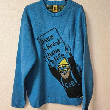 COBMASTER/코브마스터 하이 게이지 니트 스웨터 (히치하이커)