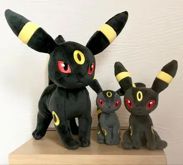 포켓몬 센터 한정판 블래키 봉제 인형 묶음 판매 pokemon