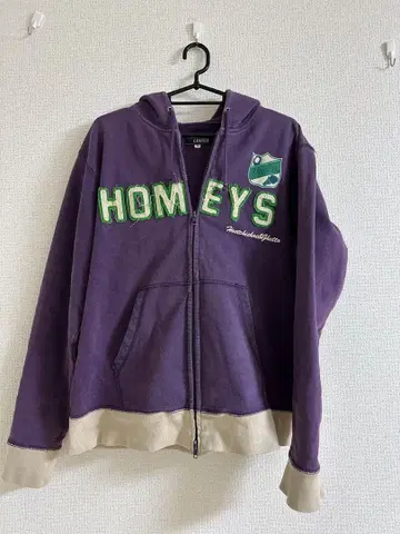 구제 의류 ORANGE CRUSH 후드티 M 사이즈 퍼플