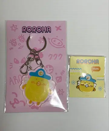 ASTRO ROROHA 사나 아크릴 키링 핀 배지