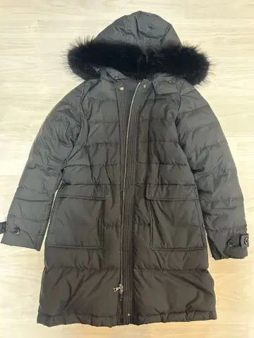 theory 다운 코트 블랙