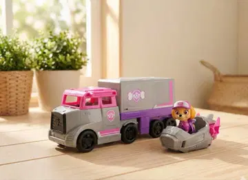 스카이 트럭과 차량 세트