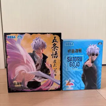 주술회전 프라이스 피규어 Luminasta 고죠 사토루 2개 세트