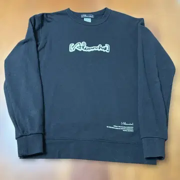 [Alexandros] 블랙 맨투맨 L 사이즈(여성 M 상당)