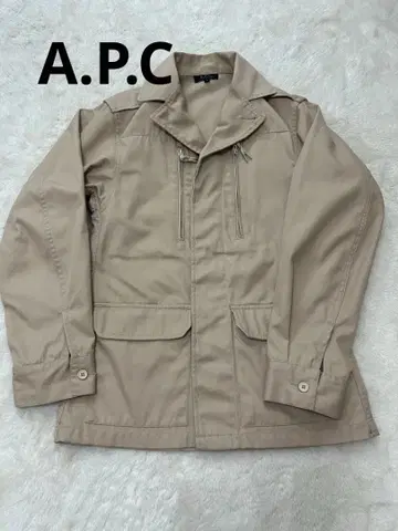 A.P.C 베이지 밀리터리 자켓