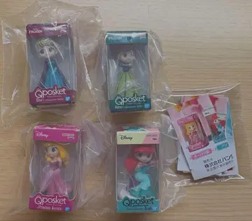 디즈니 Q posket 미니어처 컬렉션 2 가챠 컴프 세트