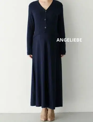 네이비 마터니티 원피스