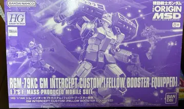 HG 짐 인터셉트 커스텀 페로우 부스터 장비 프리미엄 반다이