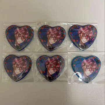 악마 집사와 검은 고양이 아쿠네코 하트 캔뱃지 페네스