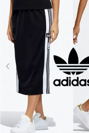 최종 가격 새상품 adidas 아디블레이크 스커트 블랙/화이트