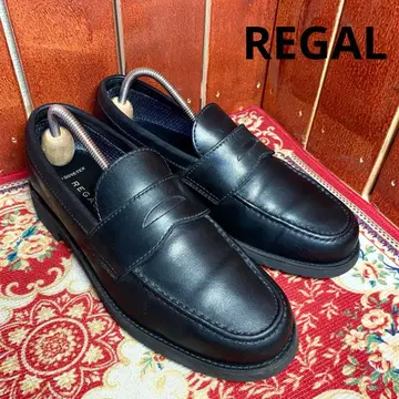 [새상품급] 리걸 고어텍스 블랙 코인 로퍼 가죽