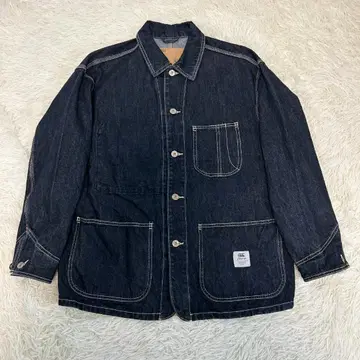 새상품급 캔터베리 데님 자켓 커버올 L