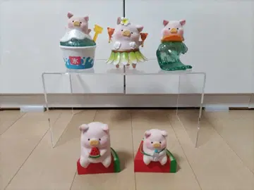 아기 돼지 lulu 피규어 비치 파티