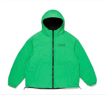 Reversible Padded Hood Jacket 'Green'